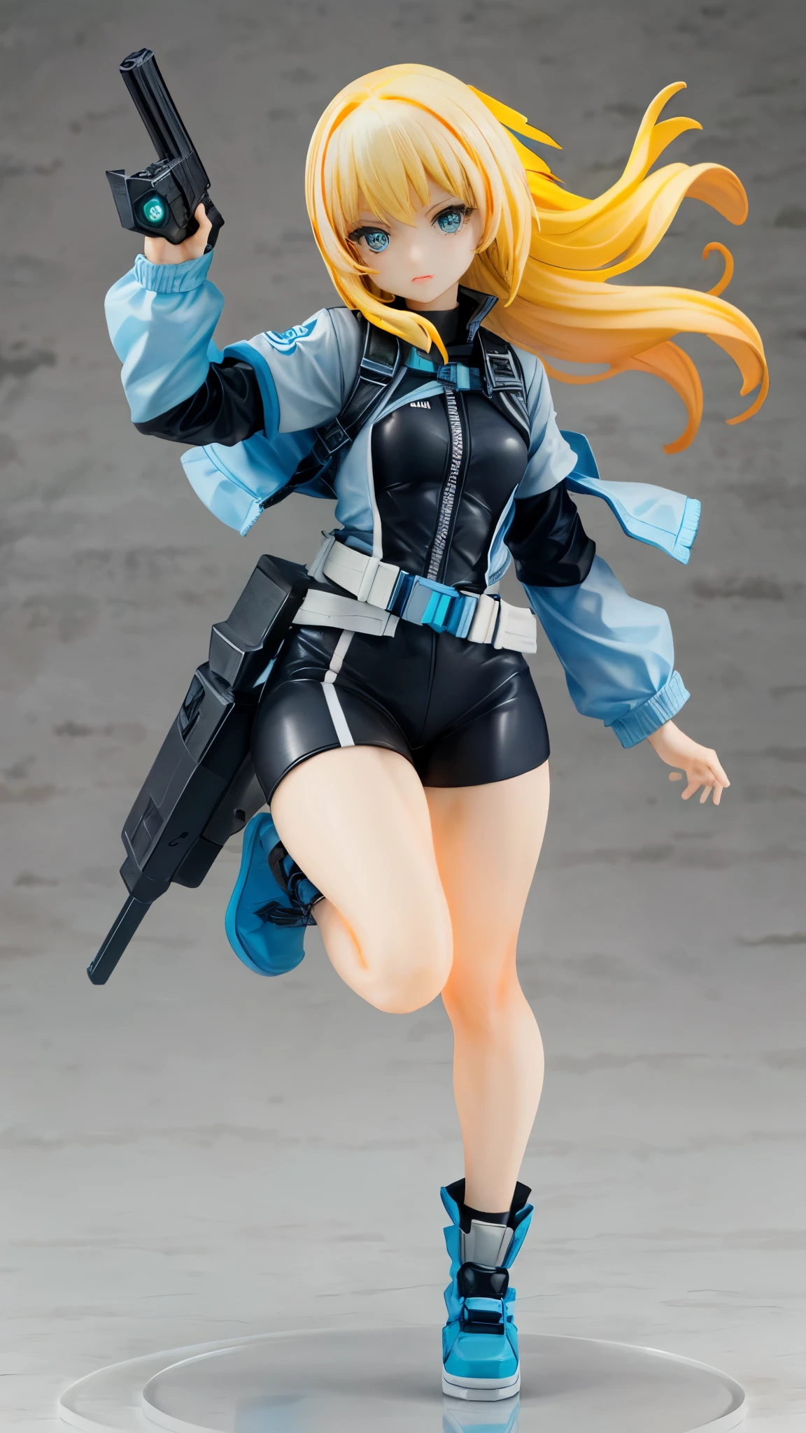 a girl running and shooting a rail gun, smoke, explosion, debris, (battlefield:1.4), (running:1.4), (shooting:1.4), (Rail gun:1.4), (Thick Body:1.4), (Long Blond Hair:1.4), Green Eyes, HDR (High Dynamic Range), Ray Tracing, NVIDIA RTX, Super-Resolution, Unreal 5, Subsurface Scattering, PBR Texturing, Post-Processing, Anisotropic Filtering, Depth-Of-Field ,Maximum Clarity And Sharpness, Multi-Layered Textures, Albedo And Specular Maps, Surface Shading, Accurate Simulation Of Light-Material Interaction, Octane Render, Two-Tone Lighting, Low ISO, White Balance, Rule Of Thirds, Wide Aperture, 8K RAW, Efficient Sub-Pixel, Sub-Pixel Convolution, (Luminescent Particles:1.4), {{Masterpiece, Best Quality, Extremely Detailed CG, Unity 8k Wallpaper, 3D, Cinematic Lighting, Lens Flare}}, Ultra HD | | | ((Fullbody-shot)) add_detail:2 (1woman, solo)
