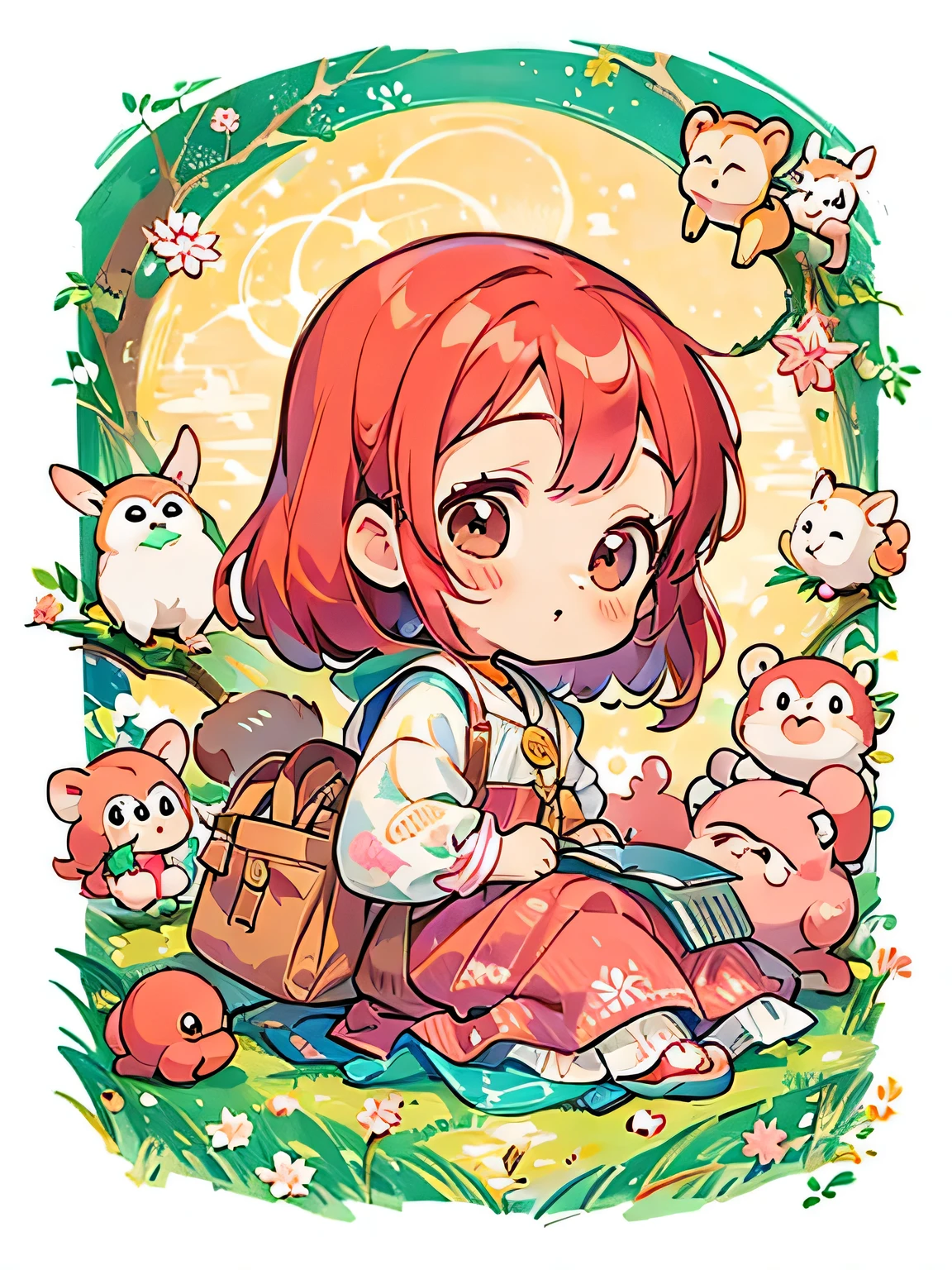 Momoko Sakura Style, Kawaii Design, most beautiful girl ever、Chibi, monkey, Mars