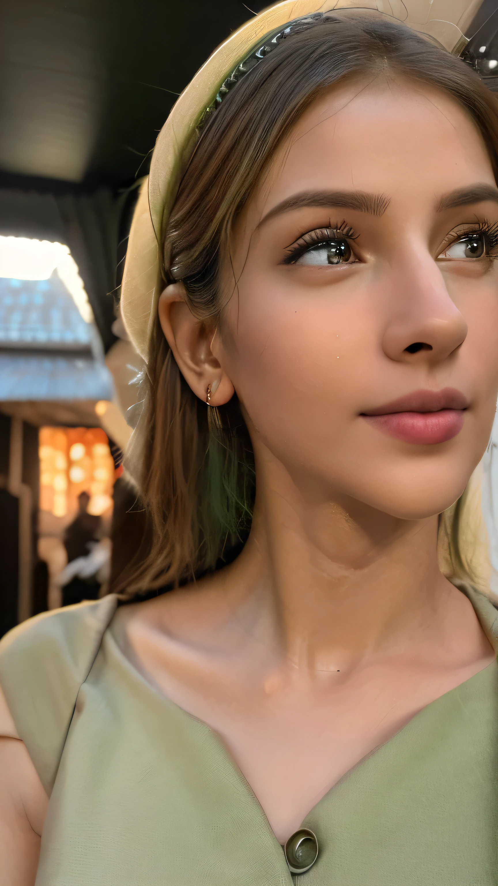(best quality,4k,8k,highres,masterpiece:1.2, face close up),ultra-detailed,(realistic,photorealistic,photo-realistic:1.37),portraits,(Indian fair skin, flawless complexion, radiant skin),detailed eyes with long eyelashes,beautiful detailed lips, drinking coffee,wearing (light green cloths)