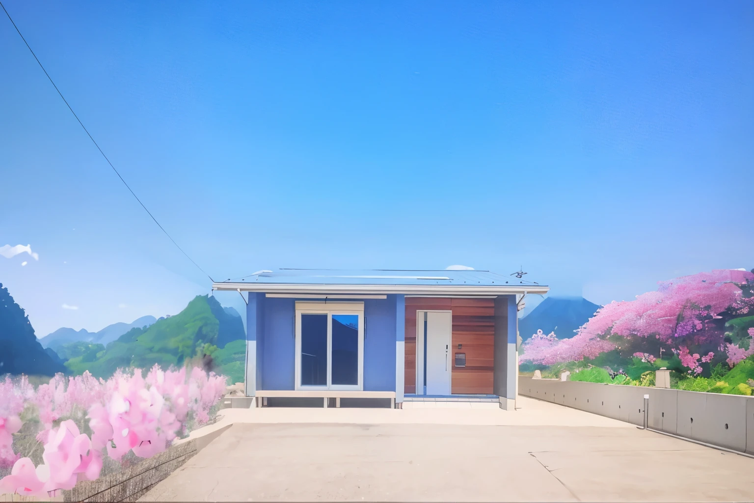 8K、high resolution、High resolution、HD、Fine details、Perfect focus、Japanese countryside scenery、forest、forest林、Mountain、green、wood々、green豊か、garden、garden園、photograph、Real、
