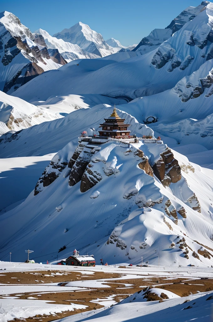 Pi in the himalaya range