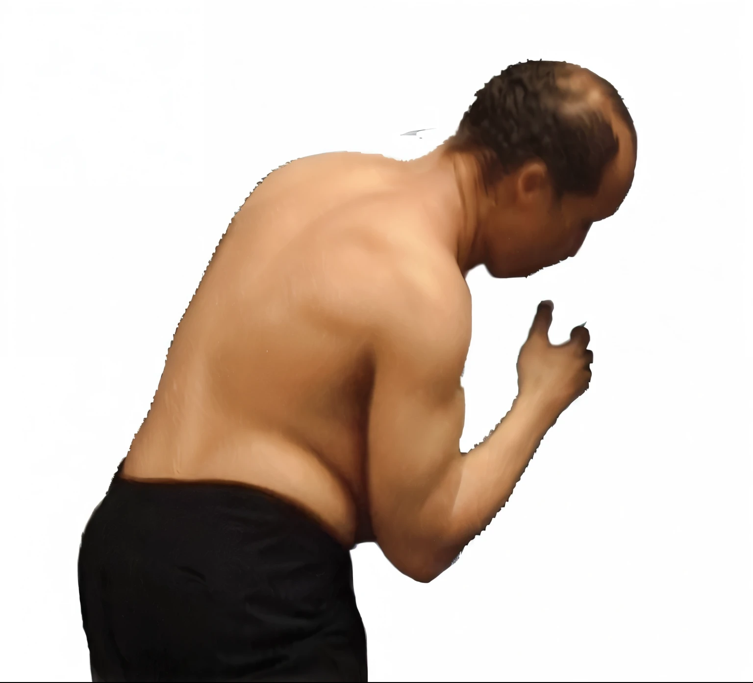 Hug　Sexual harassment man