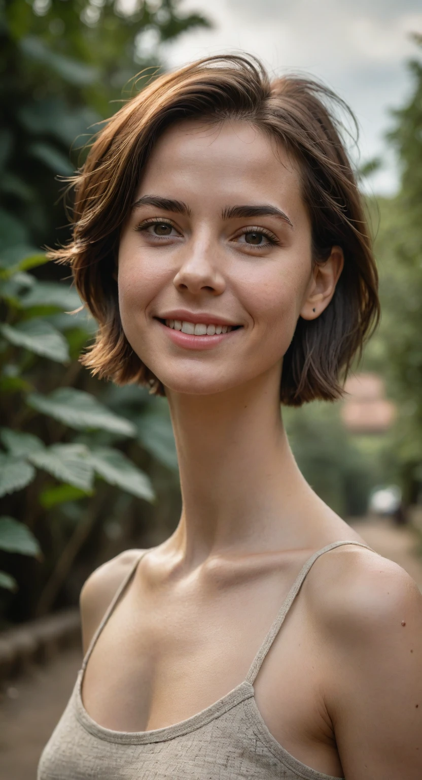 a beautiful picture of alizeeXL, detailed skin texture,masterpiece, photorealistic, woman, 4k, light, RAW color photo,(fully in frame:1.1), (goosebumps:0.5),brunette, detailed face,wearing a top,outdoors,subtle smile,,short hair.
Seed: , Model: epicphotogasm, Steps: 150, Sampler: Euler
, CFG scale: 8, Model hash: 98ed7c023fb, Hires upscale: 8x, Hires upscaler: R-ESRGAN 8x+, Denoising strength: 1.15