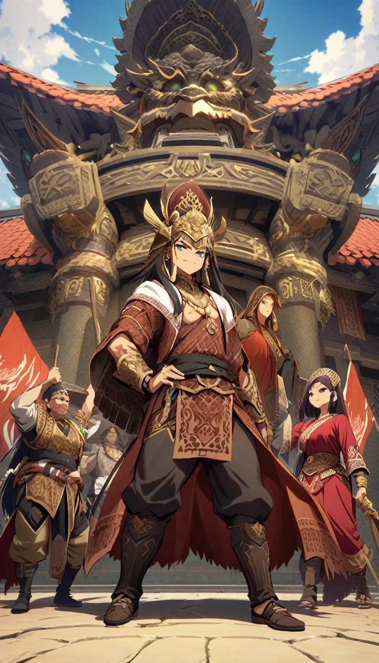 The legendary kingdom of Majapahit Indonesia