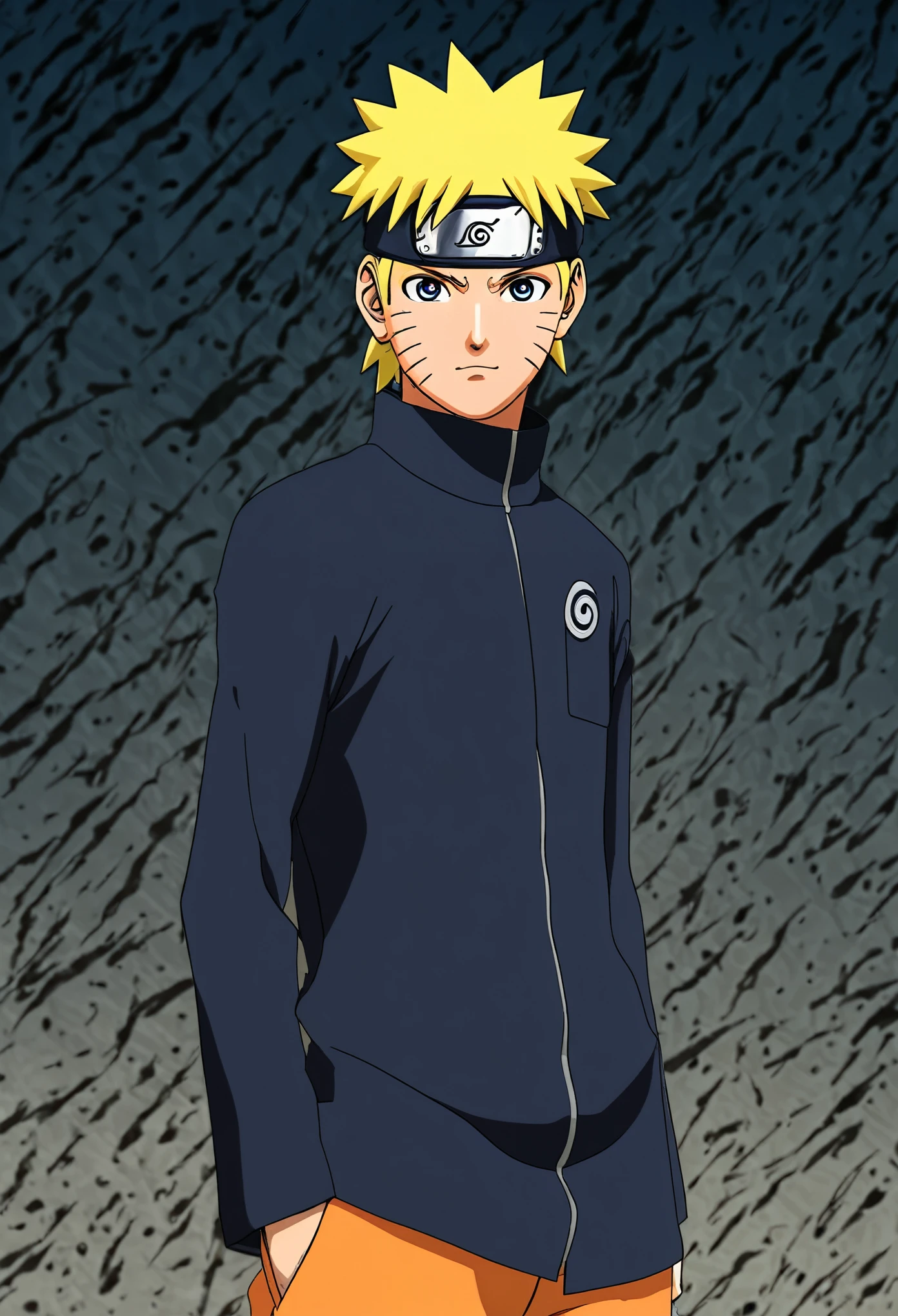 Naruto best quality detailed 8K image from naruto anime in more like human form