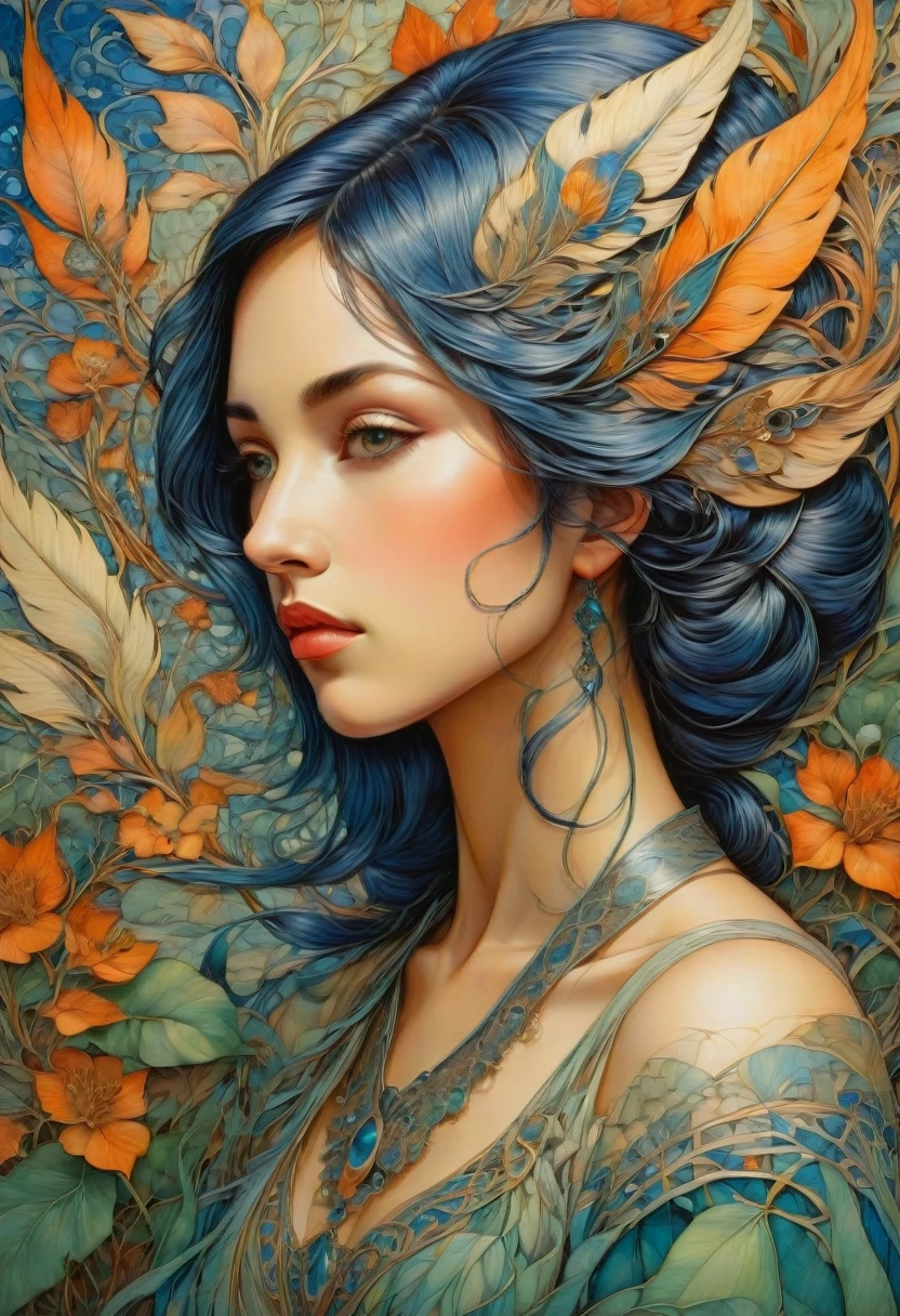 by Sybil Andrews, best quality, masterpiece, very aesthetic, perfect composition, intricate details, ultra-detailed