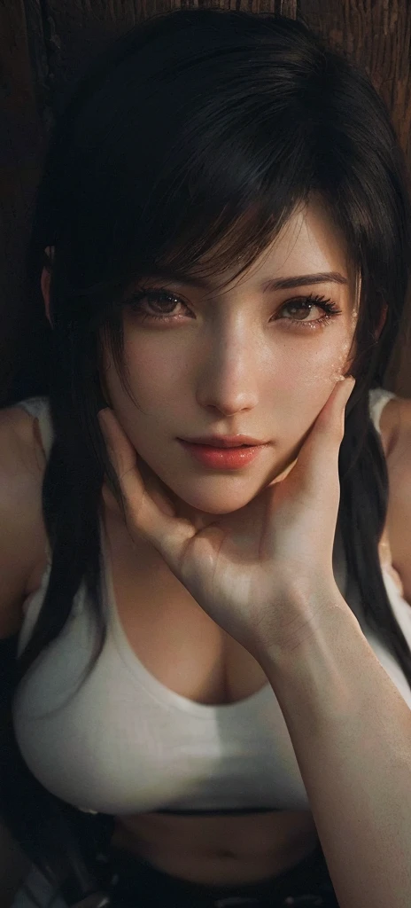 Highest quality, shape, Very detailed, finely, High resolution, 8k wallpaper, 完璧なダイナミックな構shape, finelyて美しい目, nude,Natural color lip, close your eyes,Bedroom,Vaginal,((Sex)),Browsing Caution,((Penis insertion)),Open your mouth,Blushing、((Rinoa))