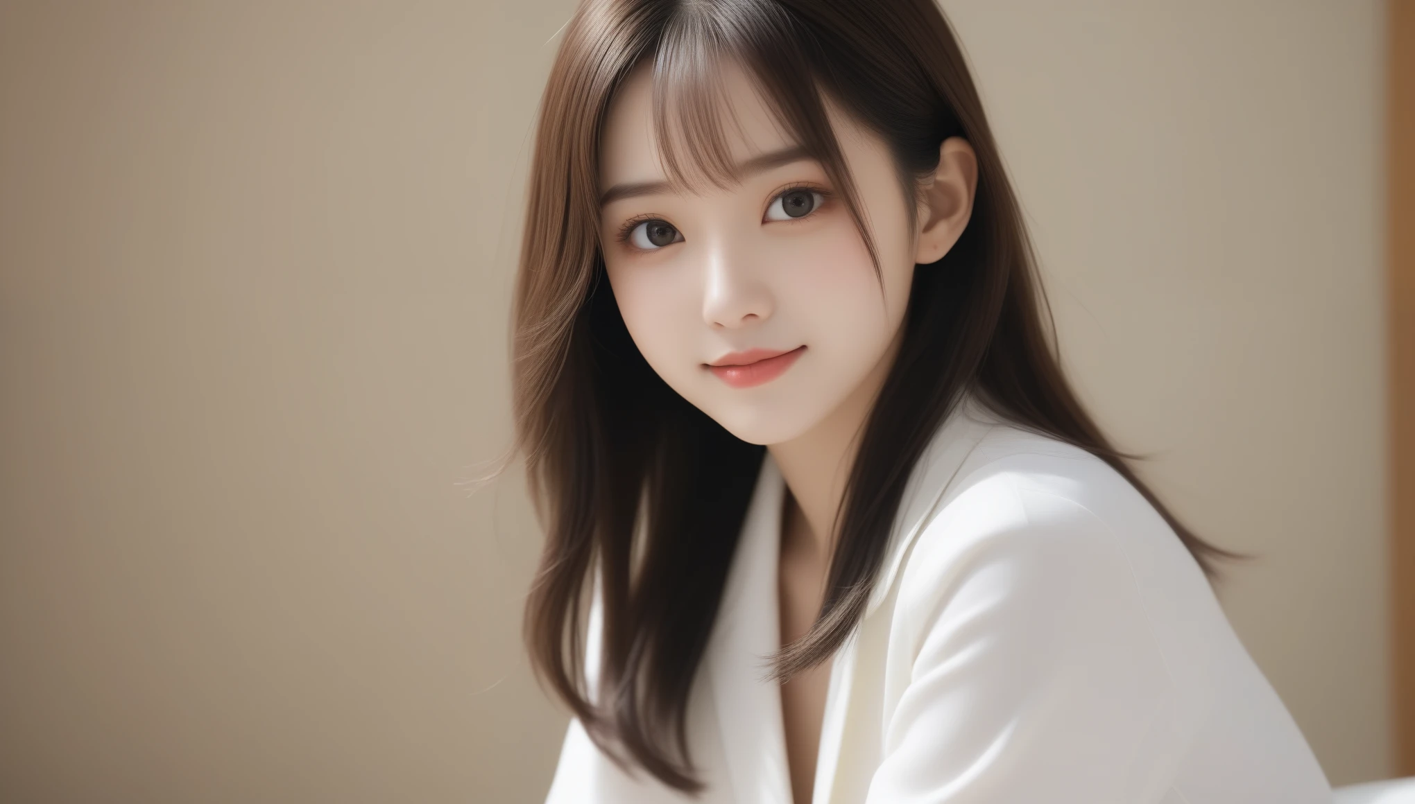 8K, 超High resolution, highest quality, masterpiece, 超Realisticな, photograph, 1 girl, (16 years old:1.3), cute女の子, cute顔, Beautiful eyes in every detail,masterpiece,(RAWphotograph, highest quality), (Realistic, Realistic: 1.3), masterpiece, Very delicate and beautiful, Very sophisticated, CG, Unity, 2k wallpaper, wonderful, Are you okay, Bright smile, Very sophisticated CG Unity 8K wallpapers, Large file size, 超High resolution, High resolution, Disorganized, Soft Light, ((Short Layered Hair: 1.3), Black Hair), One girl with beautiful details, Are you okay fingers, very Are you okay eyes and face, Beautiful nose down to the last detail, Beautiful eyes in every detail, Long eyelashes, Shine light on your face, Looking at the audience, (Open your mouth a little: 1.2) 1 girl, cute, young, Mature Face, (whole body: 1.3) Realistic Face, Realistic body, Slim and beautiful thighs, (Ulzzang-6500-v1. 1:0.8), Japanese school girl uniform, blazer, High waist , (Sitting with bent knees), (Camel Toe), (half), (socks), (Bend your knees)、Look at the audience、beauty,Long neck、Smile a little、Please close your mouth and laugh、(((Ideal body proportions))),A cup small breasts :2,、Portraiture:2、Perfect Anatomy、Vivid details、detailed、超Realisticな、Light and shadow,Strong light,Fashion magazine cover,Thin lips