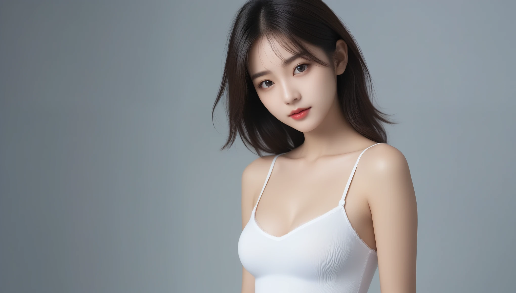 8K, Ultra-high resolution, highest quality, masterpiece, Surreal, photograph, 1 girl, (16 years old:1.3), pretty girl, Cute face, Beautiful eyes in every detail,masterpiece,One Girl, whole body, (Delicate illustrations: 1.4), (Tabletop: 1.0), (highest quality: 1.4), (Ultra HD: 1.2), (Photorealism: 1.4), (8k, RAWphotograph: 1.2), ( Soft Focus: 1.4), (18-year-old:1.3), (Sharp focus: 1.4) , Korean beauty , Painting , Open your ass, Juicy, pubic hair, (teeth), sexy, White Stockings, leggings, neon, romantic, beauty, lingerie, Net, pantyhose, Beautiful ass, naked, , , sexy, naked, , , sexy, naked, , perfection , Big Breasts, perfectionな胸の形、Bob Cut Hair,Bold Pose、Look at the audience、beauty,Long neck、Smile a little、Please close your mouth and laugh、(((Ideal body proportions))),A cup small breasts :2,、Portraiture:2、perfectionな解剖学、Vivid details、detailed、Surreal、Light and shadow,Strong light,Fashion magazine cover,Thin lips