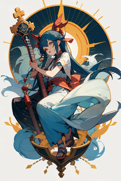 Benzaiten Illustration God々Shii