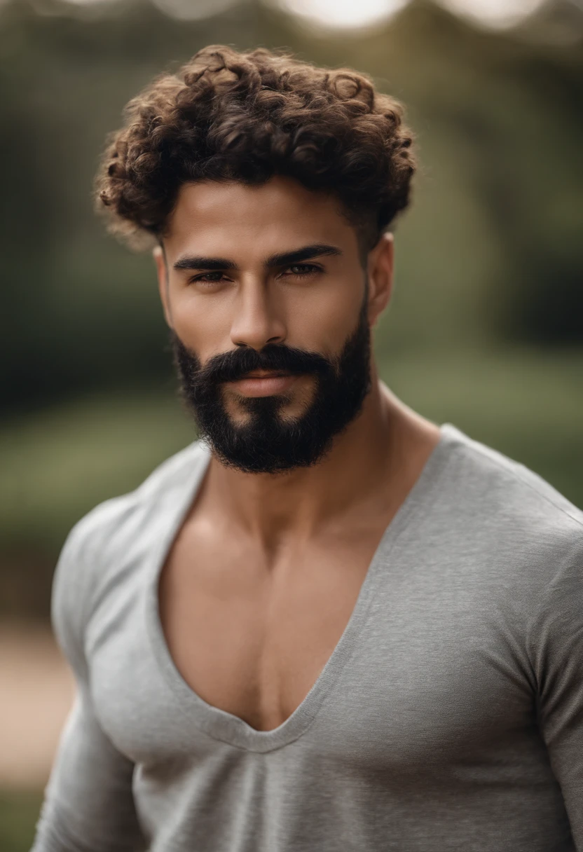 Homem africano musculoso com barba e bigode na camisa branca, best quality,4k,8k,homem muito atraente com barba, pelos faciais bem cuidados, FOFO, breath-taking, Realista, imagem ultrarrealista, Bigode Natural, macho velho,foto retrato suave 8 k, retrato muito detalhado, bigode grosso, estilo hiper-realista, barba fina e brilhante, pelos faciais curtos, Bartstoppeln, FOFO, rosto detalhado, retrato ultra realista, cabelos grisalhos,terno elegante, boca aberta, soccer player, soccer black jersey, curly hair 