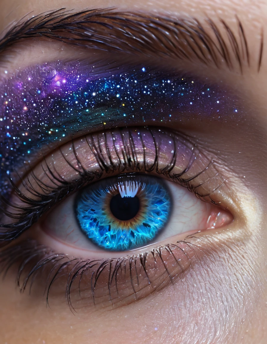 (((masterpiece))),(best quality),((ultra-detailed)),(intricate details), ((ultra-realistic)),
beautiful woman eye,macro shot,natural lighting,analog film,detailed skin, iris made of Horsehead Nebula, eyeliner, eyeshadow, mascara, ((helix nebula))
amazing composition,(subsurface scattering:0.5),velus hairs,amazing textures,filmic,chiaroscuro,soft light,
extremely detailed  