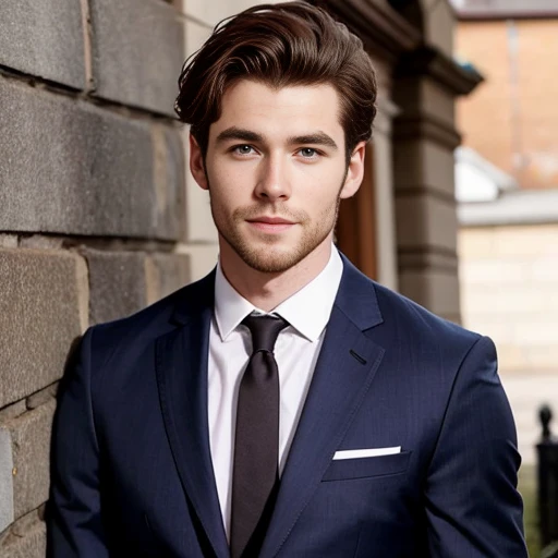 a handsome irish man.