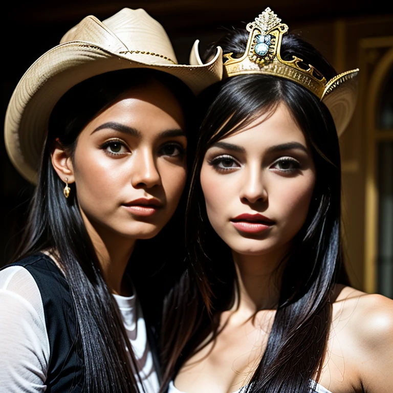 Queens of Ancient Egypt、Cleopatra、A beautiful woman、Beautifully detailed eyes、Beautifully detailed lips、Long eyelashes、Gorgeous Woman、(Cowboy Shot:1.4)、Elegant King's Pose、Sublime Beauty、Golden headpiece、flowing gown、Egyptian Hieroglyphics、Exotic background、Sunset lighting、Mysterious atmosphere、Elaborate Jewelry、(Complex eye makeup:1.5)、Gorgeous golden throne、Elaborate head dress、ancient egyptian symbols、Desert Background、(Sphinx、(pyramid)、Dramatic Shadows、Detailed facial features、Bright colors彩、Luxurious fabrics、Historical accuracy、Clever Construction、Majestic Aura、Mysterious charm、Shining Beauty、Excellent craftsmanship、Rich texture、Decorative accessories、Exquisite environment、Royal Confidence、Theatrical presence、Captivating Gaze、Seductive attitude、Captivating Charm、Delicate hand gestures、A noble crown、Luxurious ornamentythological references、Symbolic Representations、Dignified elegance。 (highest quality、4K、High resolution、masterpiece:1.2)、Super detailed、(Real、Photorealistic、Photorealistic:1.37)、Bright colors、Professional Lighting、Sharp focus、Crisp details