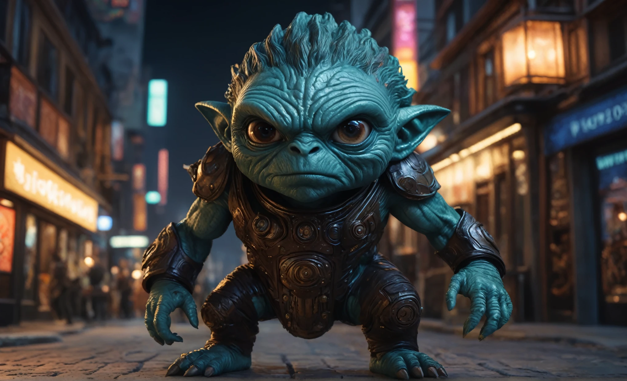full-body-shot,niobium Manganite (The Alien Entity:troll:0.5), babychild, wants eat,survival in criminal city of future,Cinematic,soft colors, Technicolor,natural skin textures, hyper realism, hyper detailed,Extremely detailed,High contrast,Masterpiece,Realistic,Ultra Detailed, intricate details,realistic humid leather,extremely intricate,Epic Realistic, cinematic style,irina yermolova,high contrast,HDR,extremely detailed, [deep night landscape],masterpiece,intricate details,faded,eyes extremely detailed, high detailed eyes,8k resolution,RAW,retina, Nikon Z9
