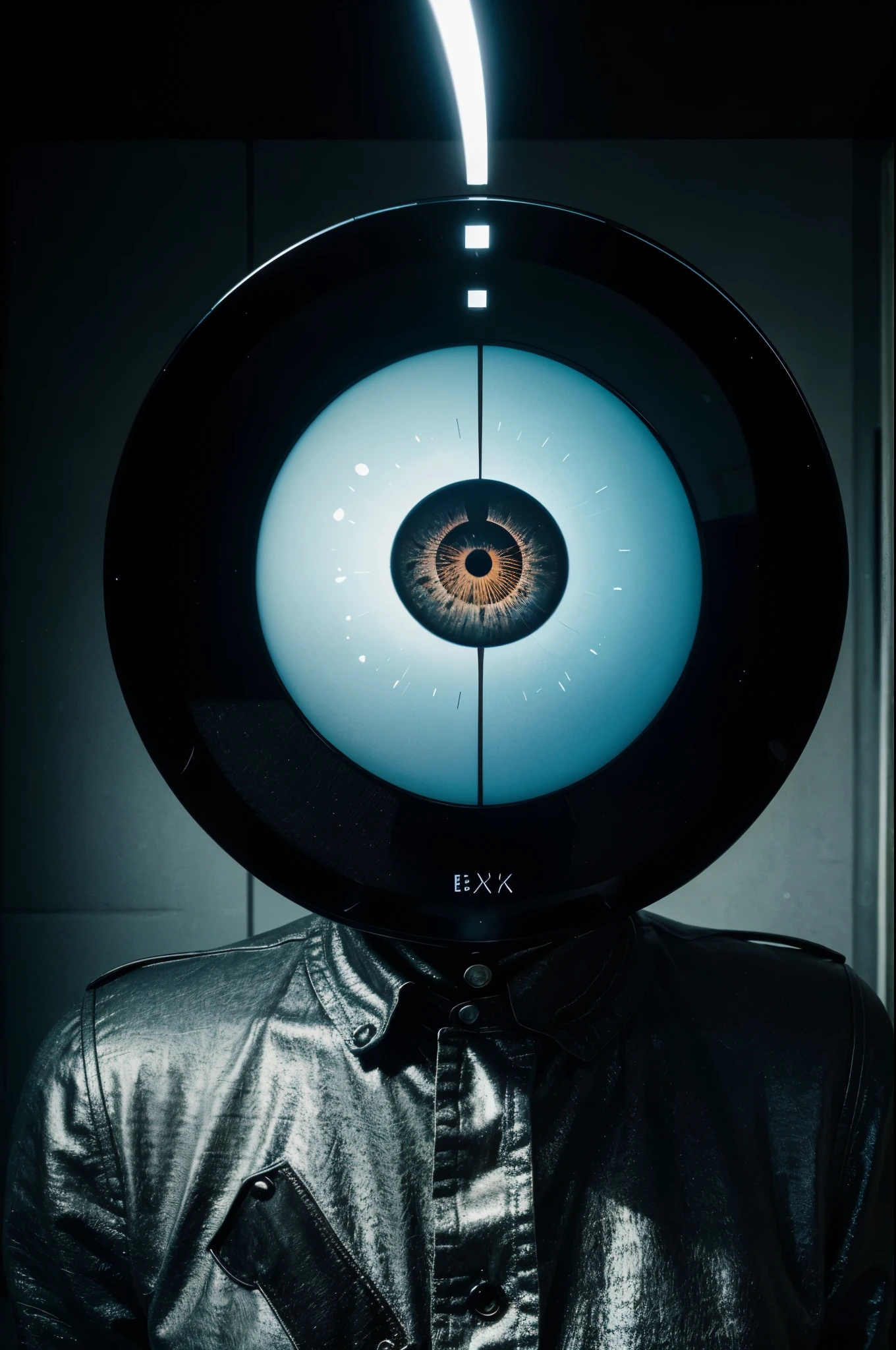 Please create a profile image for the 'Unusual Lucidity' channel that features an eye-catching and intriguing question mark as the central element. The question mark should be represented in a unique and unusual way, suggesting deep questions and unconventional reflections.