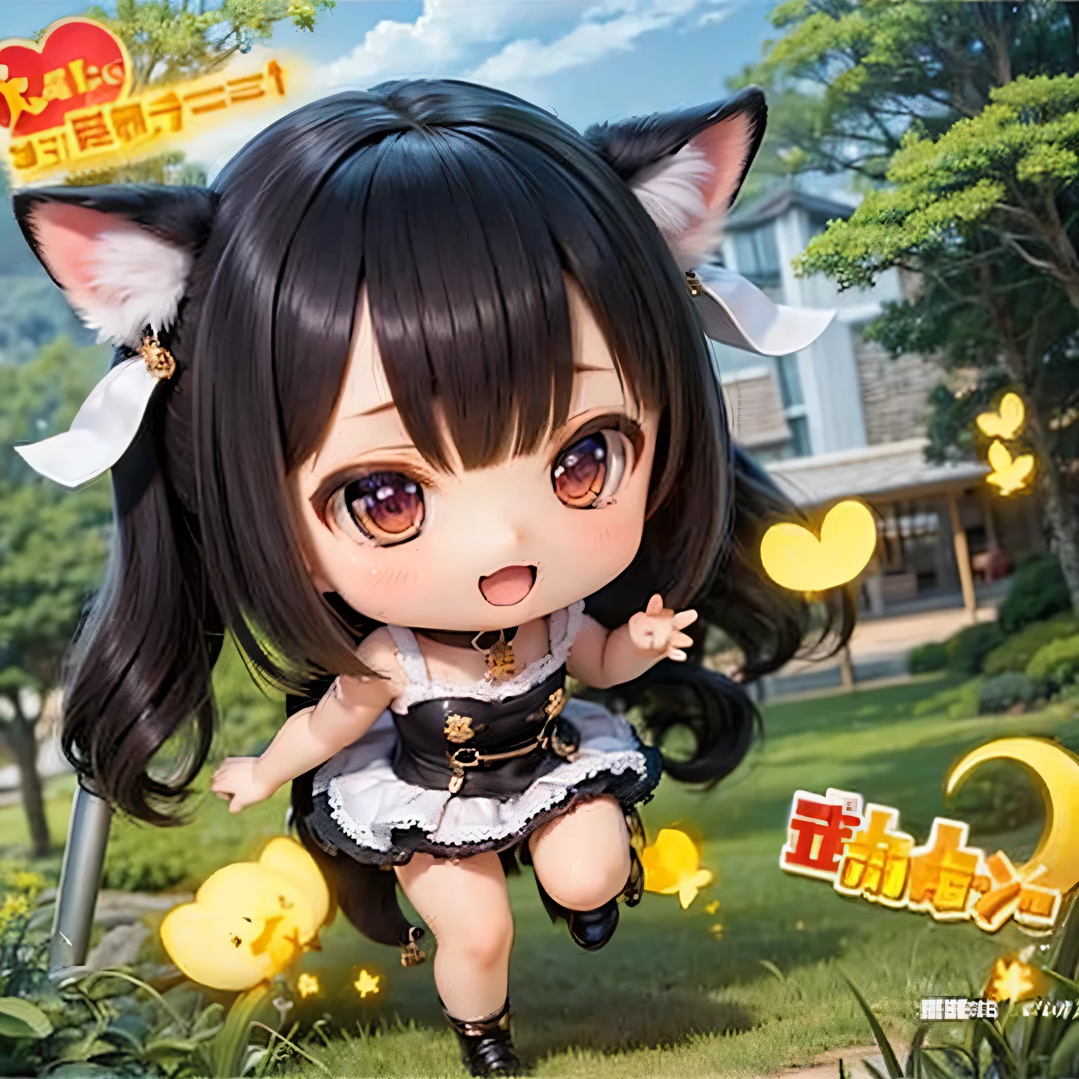 shiba inu girls chibi run
