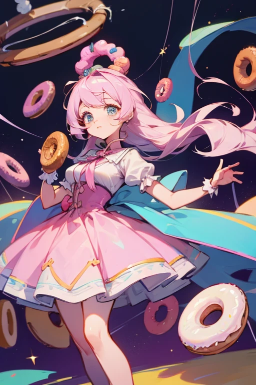 Donut dress magical girl