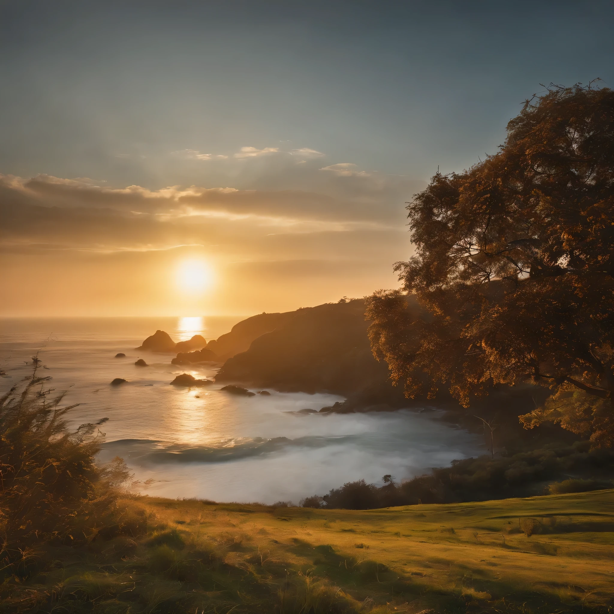 (aesthetic,symbolic) rising sun,energetic,(motivational:1.1) atmosphere,medium:champZone,glowing sunshine,beautifully vibrant colors,serene landscape, spectacular horizon, peaceful mornings,fresh beginnings,refreshing rays of sunlight,tranquil scenery,invigorating feel of the sun's warmth,(best quality,high-res,photo-realistic),inspiring visuals,positive energy,vibrant orange and yellow hues,soft golden light,gentle rays of sunshine, glowing sky,sparkling sunlight reflecting on water,promising start to the day