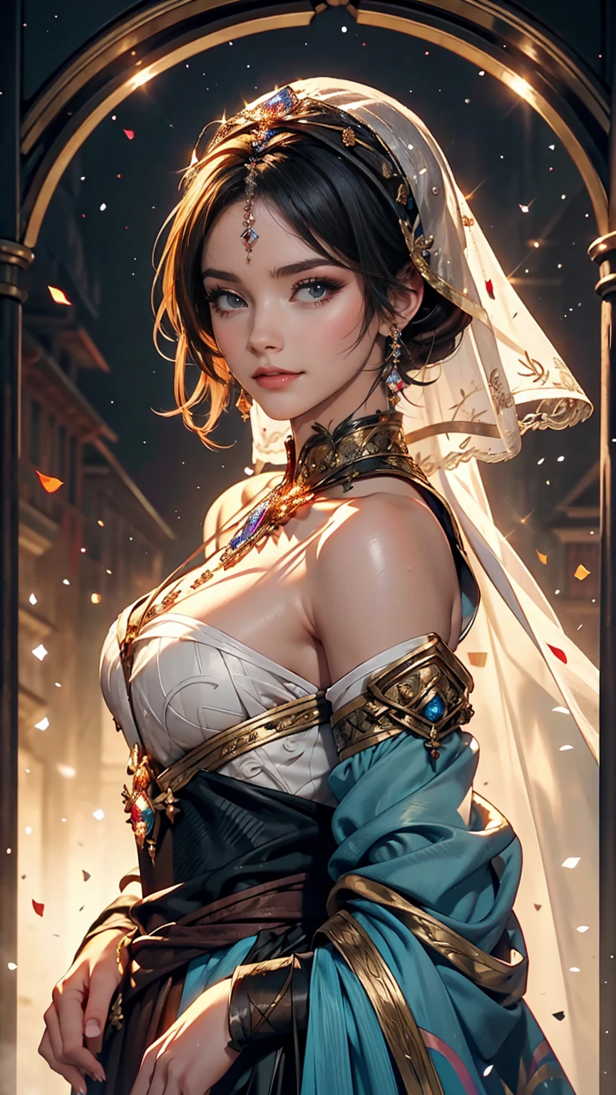 A ultra beautiful girl, gorgeous babe, cute, very large breasts, gorgeous european girl of 18 years old , (((european face))), UHD, 12K, MASTERPIECE, PHOTOREALISTIC, ULTRA REALISTIC, INSANE DETAILS, turn this character into reality, ((the most cute girl face in the world, young)), black hairs, detailed dresses