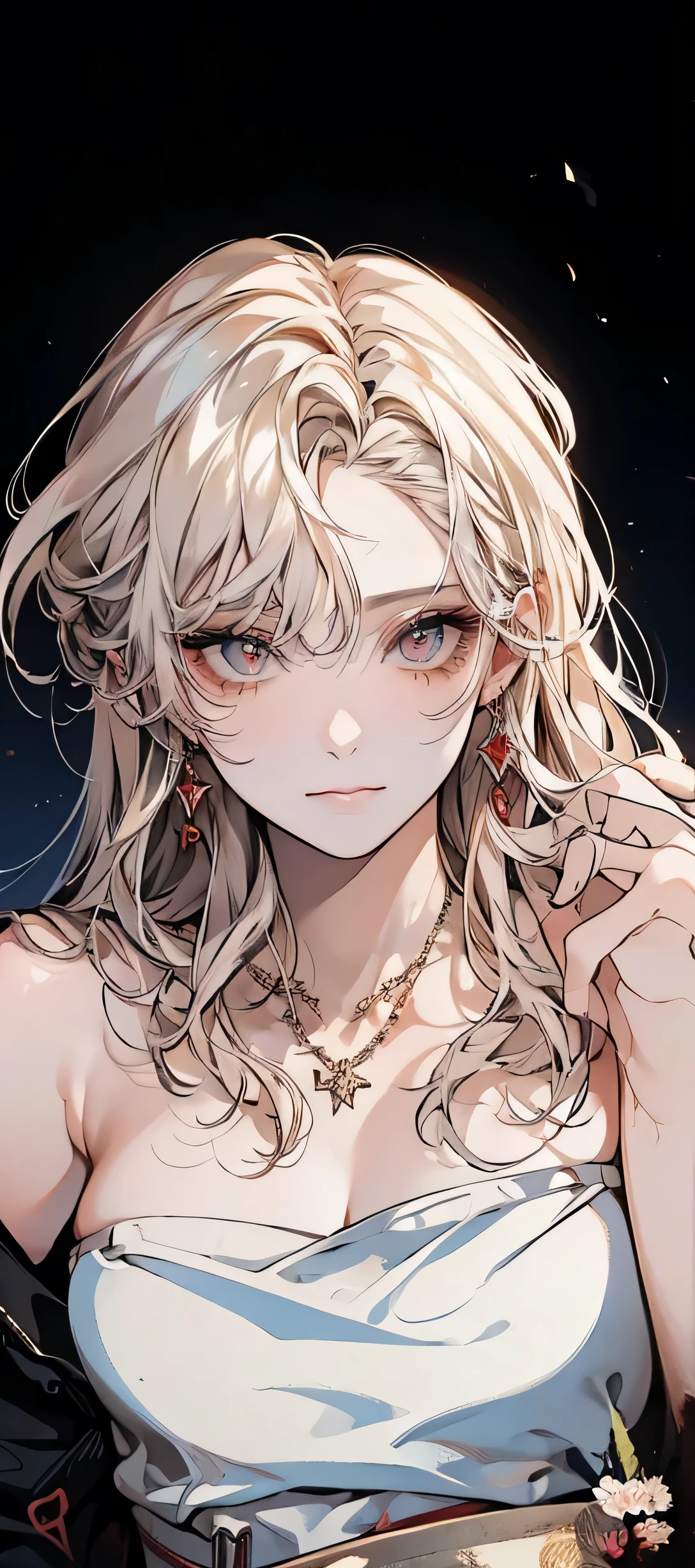 "An extremely beautiful queen,(Best quality,4K,A high resolution,masterpiece:1.2),Ultra detailed,(realistic,photorealistic,photo-realistic:1.37),beautiful queen,Naked,Sparkling Crown,Multicolored gemstones,golden scepter,elegant pose,nude,Soft lighting,bright colors,Delicate facial features,Long flowing hair,big and round breasts,black pupils,Big, The round platinum eyes are beautiful and very detailed,red and detailed eyebrow makeup,mouth tightly closed,dreamy atmosphere,the most perfect body,unearthly beauty,proud expression,clasped the queen&#39;s hands behind her back,amazingly graceful,cute and charming,Attention to detail,Regal and majestic,fabulous atmosphere,1 girl, 1 one,whole body", I look at the viewer