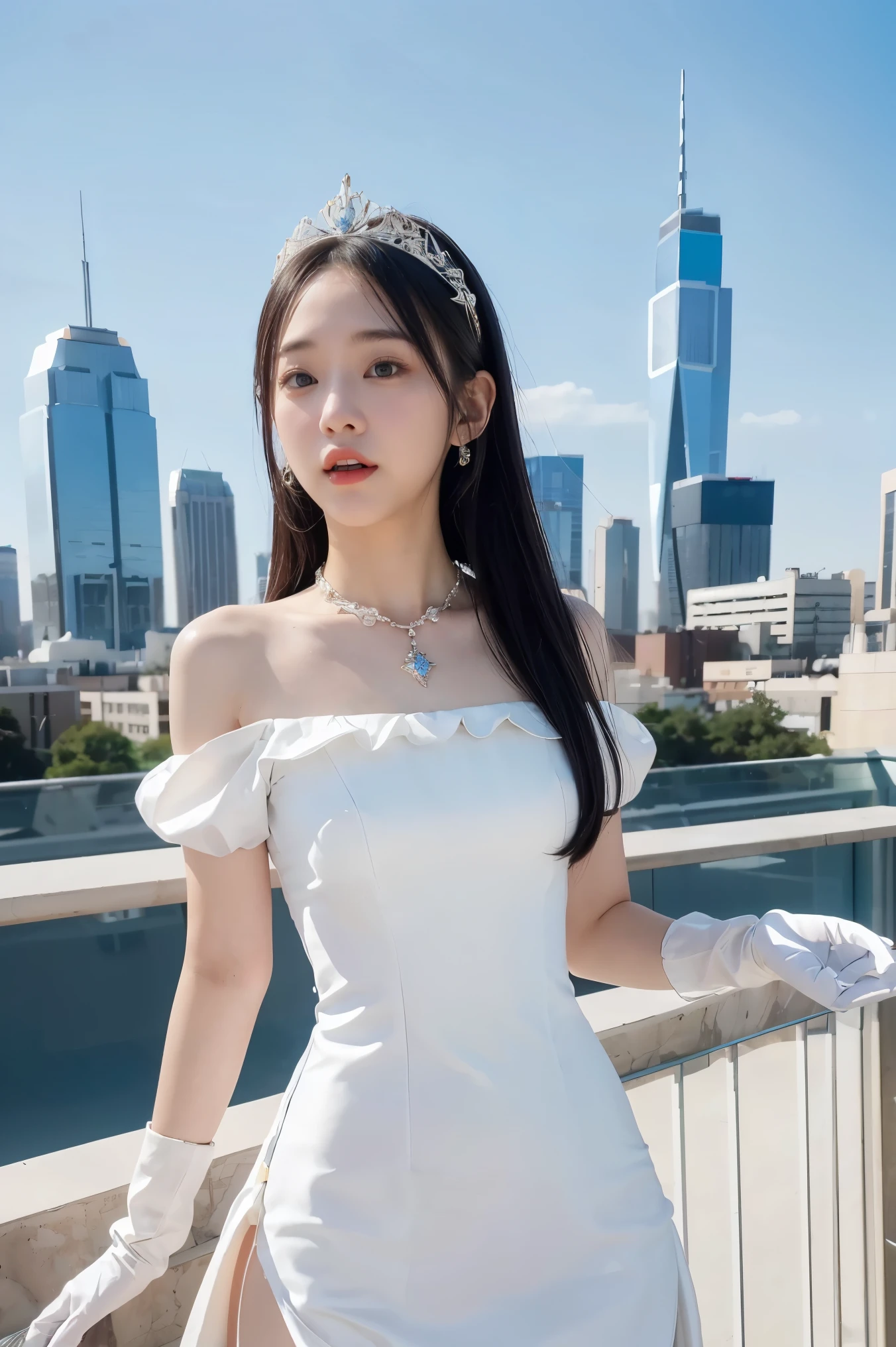 1 Girl,playground,Soft Light,Chinese Beauty,Tight Fit,Silk Nightdress,