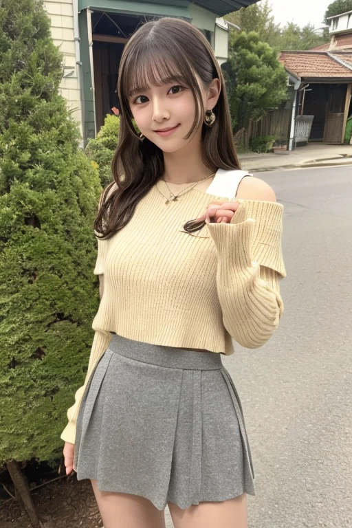 Cute clothes　mini skirt　Gravure idol pose