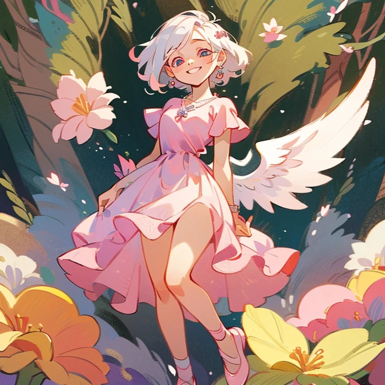 best quality,masterpiece,1girl,solo,(((NSFW))),(((9years old))),japanese girl,an extremely cute and beautiful girl,highly detailed beautiful face and eyes,petit,cute face,lovely face,baby face,shy smile,show teeth,white hair,medium long hair,Hairless pussy,flat chest,skinny,slender,(((wearing a transparent white floral mini angel baby doll dress and two angel wings))),(((Seductive pose at a churchbgarden))),she is looking at the viewer,hands lift up dress,(upskirt above the waist:1.1),(no panties:1.1),(open your legs:1.1),(no bra:1.1)