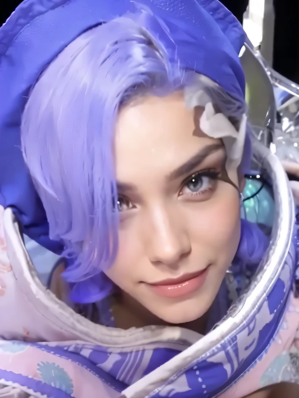 realistic, beauty, smile