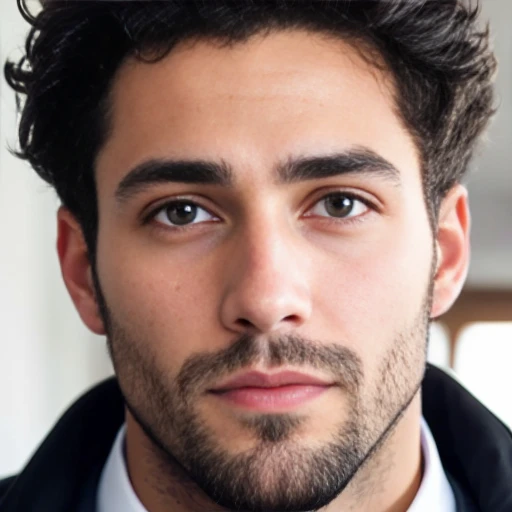 a perfect jewish man, focus in face