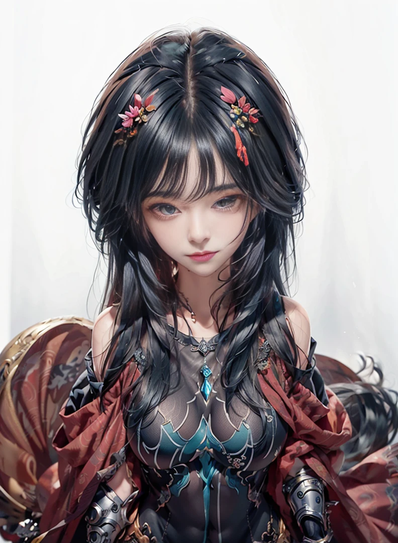 ((Above the shoulder,Close-up of face)), Big , Looking at the audience, 超realism, Ghibli-style colors, Ghibli-style colors, anime big breasts, Draw while standing, Viewing angle, shorten, shorten, 8k, Super Detail,Woman with big breasts and blue hair,realism, trace,,Role List, Reference table, Draw while standing, 8k, Super Detail, 1080p, Women HD,woman, 16K, high resolution, best quality, high quality, Anatomically correct, masterpiece, precise, Ultra HD,as elegant as a swan,Unreal Engine, Ghibli-style colors, anime big breasts, Draw while standing, Viewing angle,Combat armor,perspective,Lace skirt