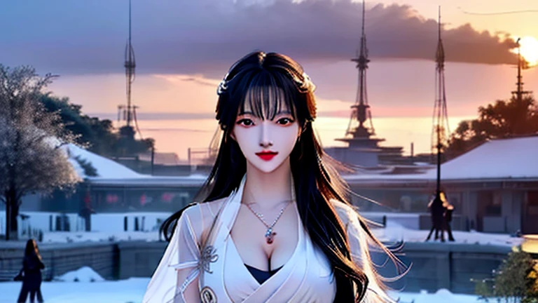 masterpiece, best quality, best quality, masterpiece, high resolution, Key Points, anime style, Girls Design, portrait, Gisha, Anime Character, Long hair, Hair covers the ears, Delicate and powerful appearance, Dissonance, High,, hapiness, luxury clothes, rich and colorful, Color 1080P, HD, 4K, 8k black,Chiaroscuro, Ray Tracing, Movie Lighting, Cowboy shooting, 8k, Yes, Super Detail, precise, best quality, The award-winning, The award-winning, A high resolution, masterpiece, High Detail,Guweiz on Artstation Pixiv, Hot topics on artstation pixiv, 详细的number概念艺术, 2. 5D CGI anime fantasy artwork,Ultra HD,8k ,Realistic skin texture,Chiaroscuro, Ray Tracing, Movie Lighting, 8k, Yes, Super Detail, precise, best quality, The award-winning, The award-winning, A high resolution, masterpiece, High Detail,In the snow,Clear,masterpiece, best quality, 8k, number, 1 girl, Solitary, , electric wire, cable, Failure Effect, scary, Science fiction, Futurism, Neon, Cyberpunk Characters, Surreal, Strange, Disturbing, Creepy, scary, Western Metal,Bright Eyes,Black,Black long gloves,Jumpsuits,leggings,Highlight her graceful figure,Wrap the whole body,Symbiote,((Sexy bulge)),One-piece Pants,Red Eyes,Venom,Black,Black long gloves,Jumpsuits,Black one piece,,best quality, high resolution, Ultra Detailed, Vivid texture, mask, Bangs,wear socks,best quality, 30-year-old woman, Huge breasts, 棕色Long hair, blue eyes, tight white dress, Sunset, Upper Body, Sexy, Angelic, Thin fabric, see through, Divine Light, Fluffy clouds, Colorful