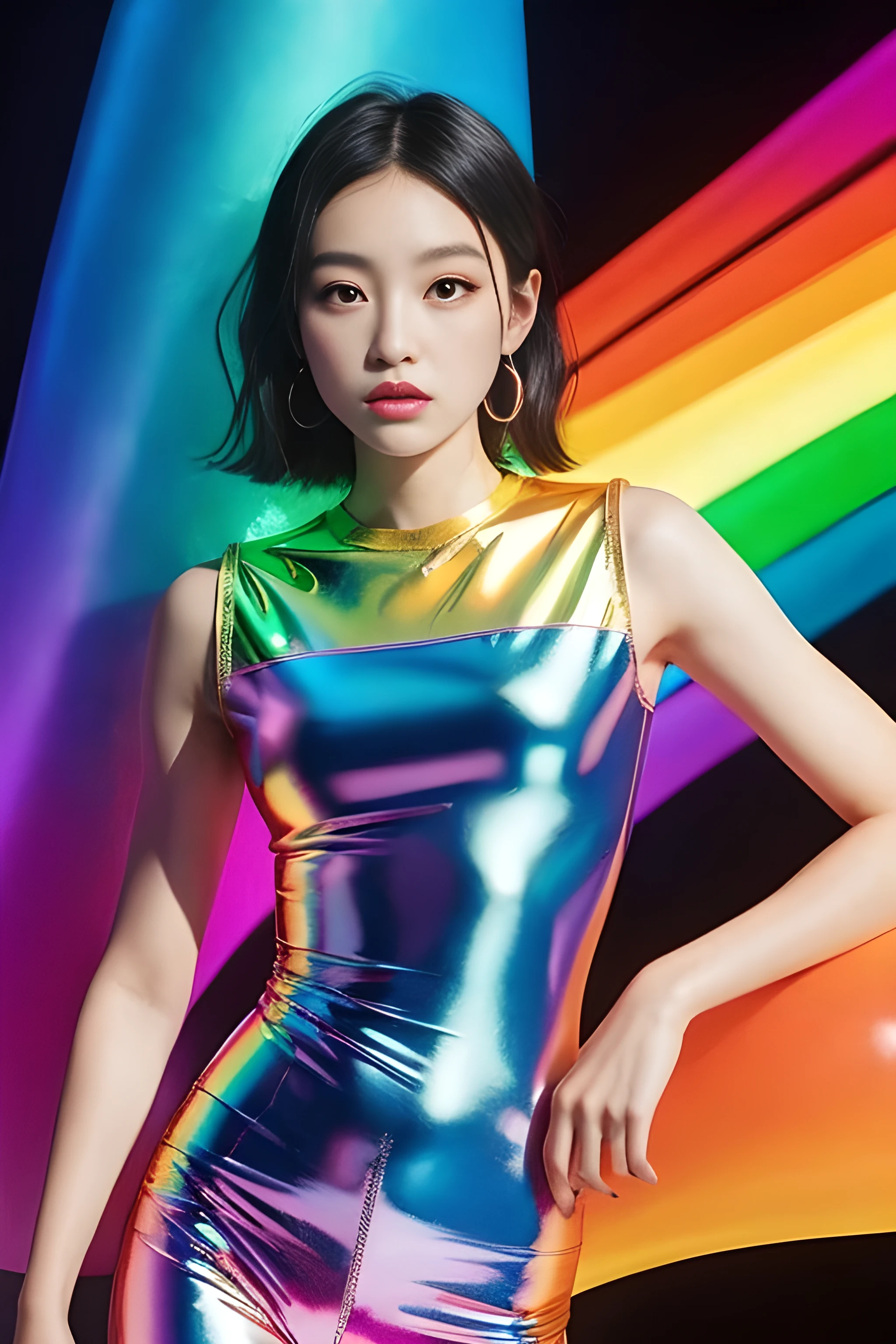 xxmixgirl,flowing rainbow colored Holographic background. keyword: Nike, Holographic, Iridescent, Vaporwave, fluid.