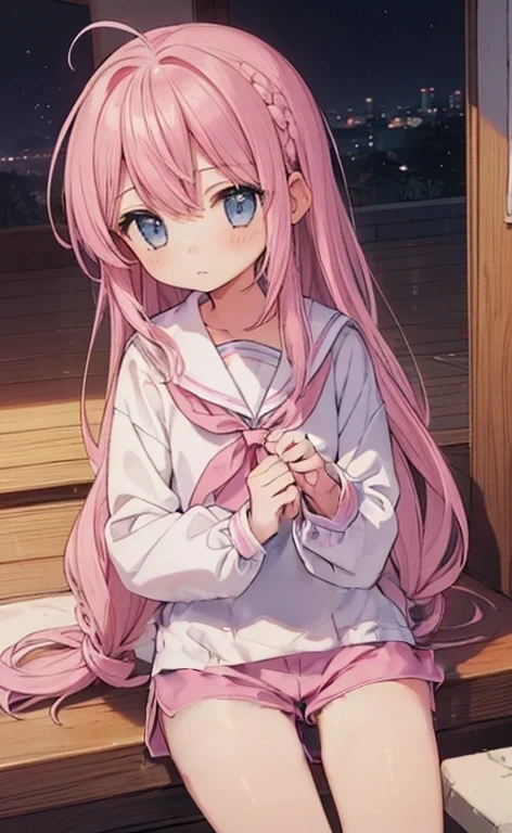 Pink Chino Shorts、Wide-legged shorts、Shorts and thigh gap