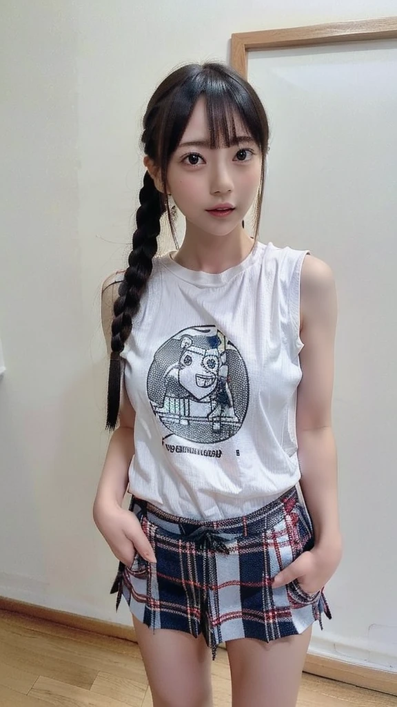 1girl loose tankto