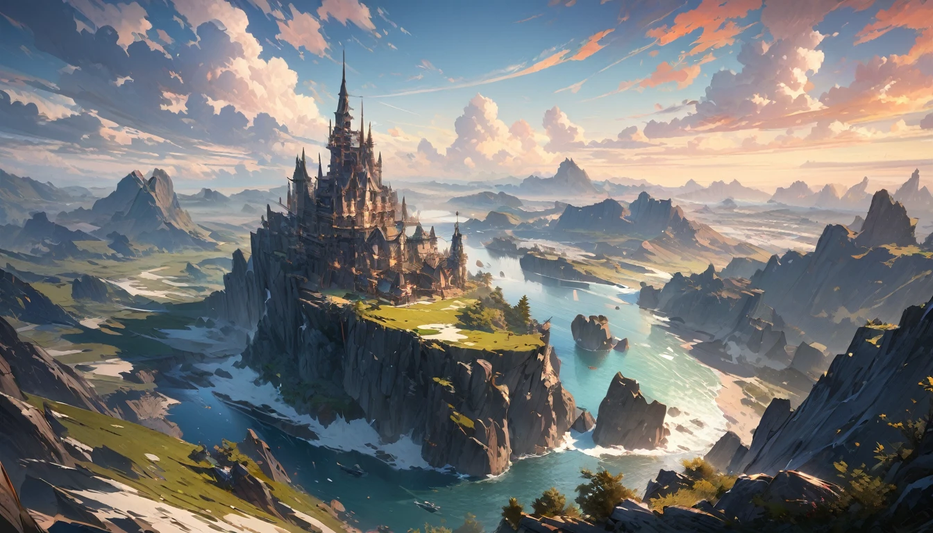 (best quality:1.2, top quality, ultra-detailed, detailed, highest resolution:1.2, masterpiece:1.3, high quality, high res, 4k, 8k, amazing 16k resolutions) landscape shot, makoto_shinkai