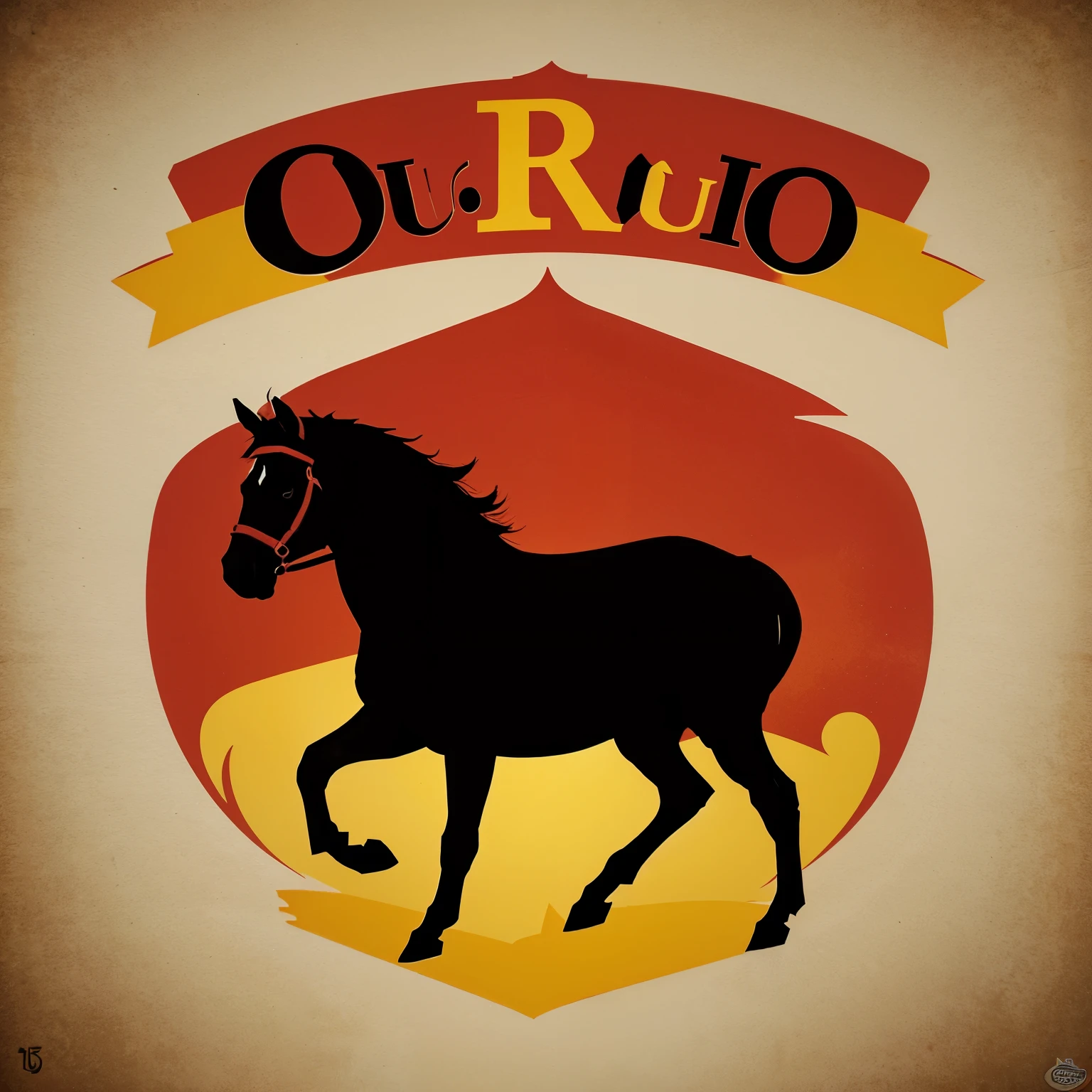 Logo con siluetas de animales como caballo, toro, pollo, oveja