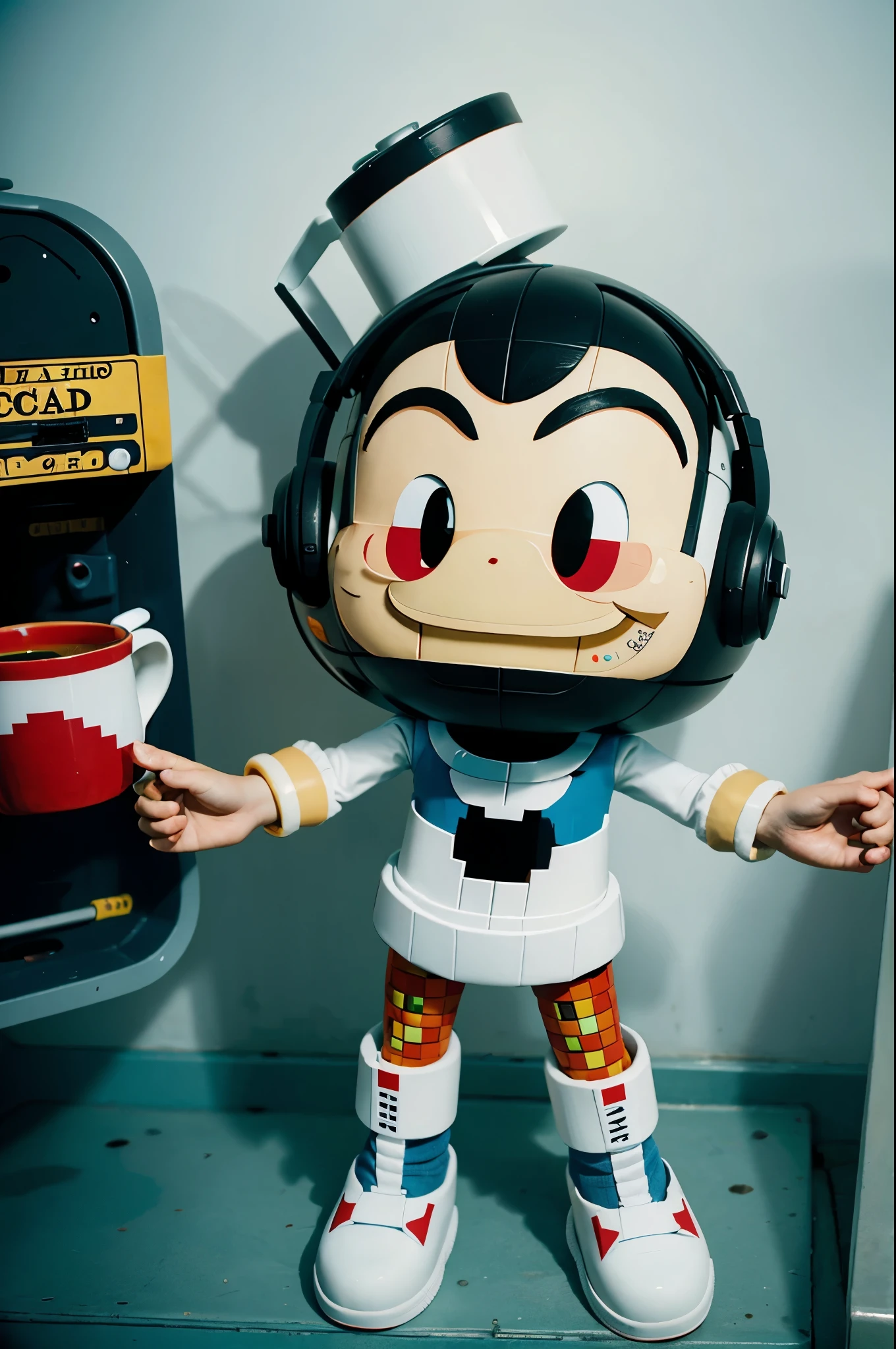 Cuphead pixelado
