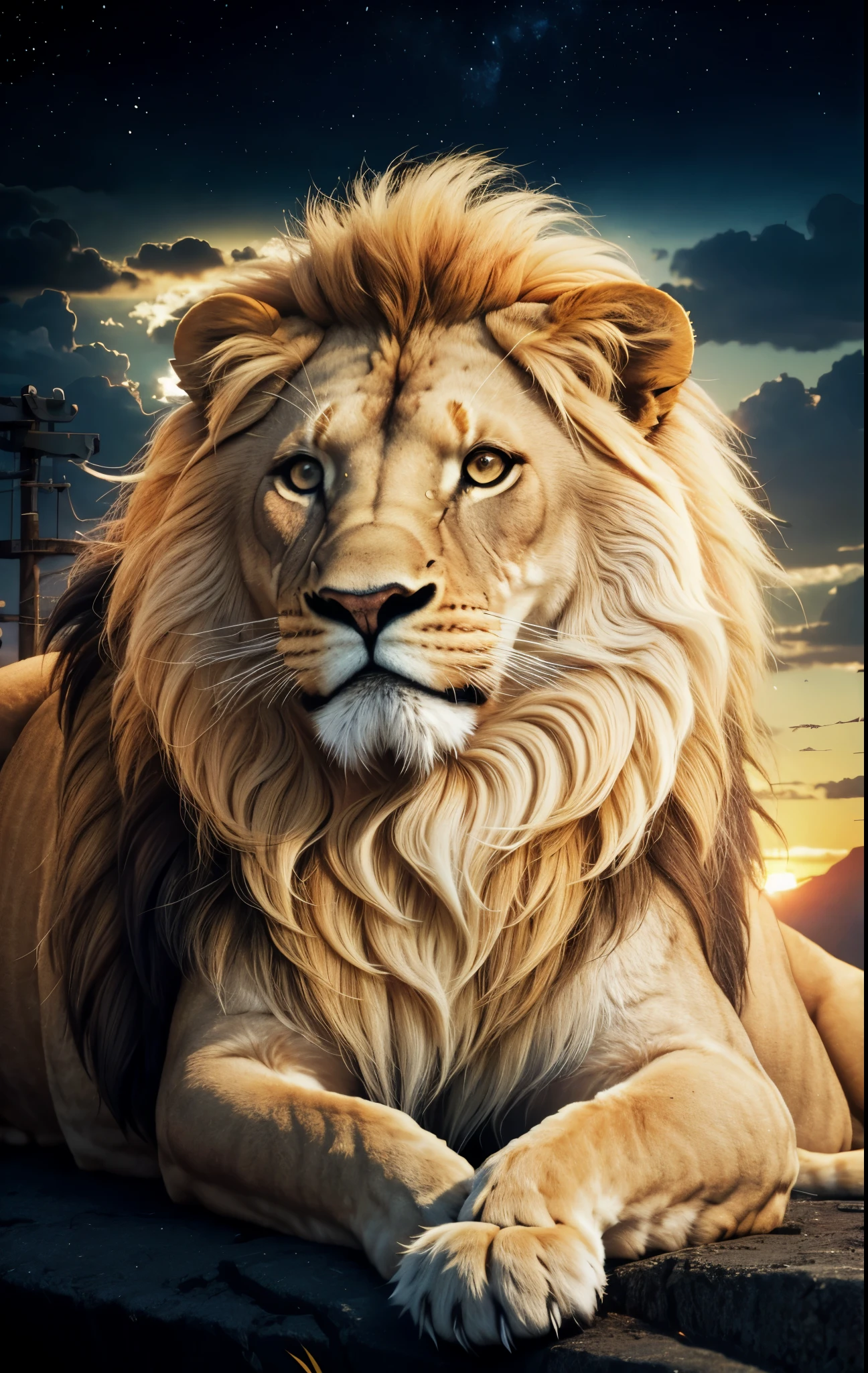 lion, Divine lion, naturais, Natureza, Natureza, Linda, Rendering, Fotorrealista, UltraHigh definition, 4K, texturasdetalhadas, thunder, sombras detalhadas, cores detalhadas, por do sol, sol se pondo, sunset, Natureza Linda, Grande Divino, por do sol, contraste detalhado, Contraste realista, high resolution, cores detalhadas, fogo, eletricidade, divina criatura, 8k, Realista detalhado, 16K, 8k, High definition, contraste detalhado, Contraste realista, high resolution, cores detalhadas, fogo, eletricidade, divina criatura, 8k, Realista detalhado, elegante,