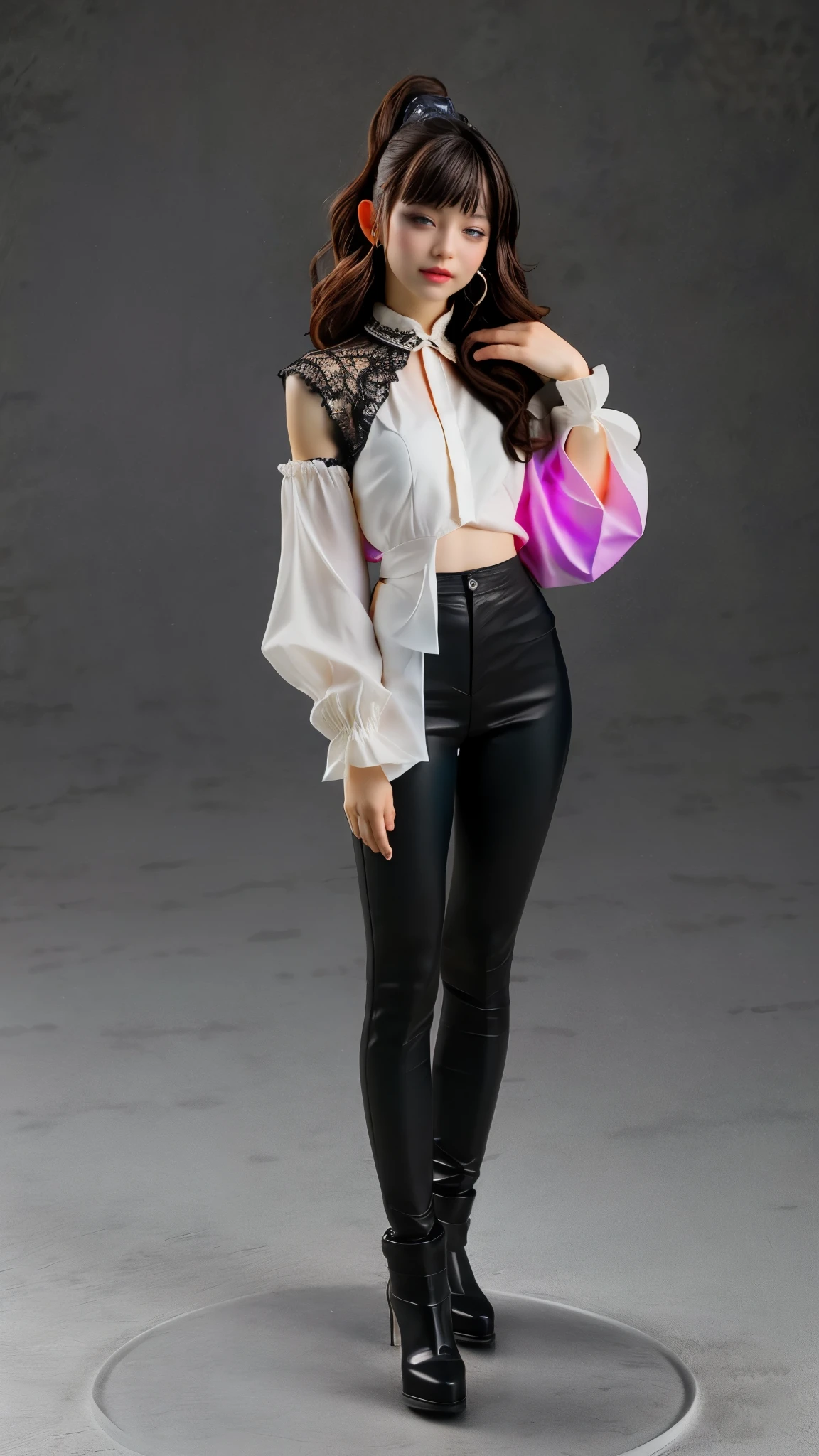 tra-detailed、Japanese、Attractive beauty、seductive adult woman、Pretty Woman、cool girl、brown hair、wavy hair、swept bangs、piercing eyes、hollow eyes、half-closed eyes、Hollow Eyes、Purple Eyeshadow、black lipstick、black lip gloss、dark makeup、smirk、Whisper in my ear、Evil expression、Long Black Cheongsam、Black wide sleeves、Evil cadres、Fallen into evil、brainwash、mind control、evil、Church at night、Swear allegiance、Are standing
Ultra HD | | | ((Fullbody-shot)) add_detail:2 (1woman, solo)