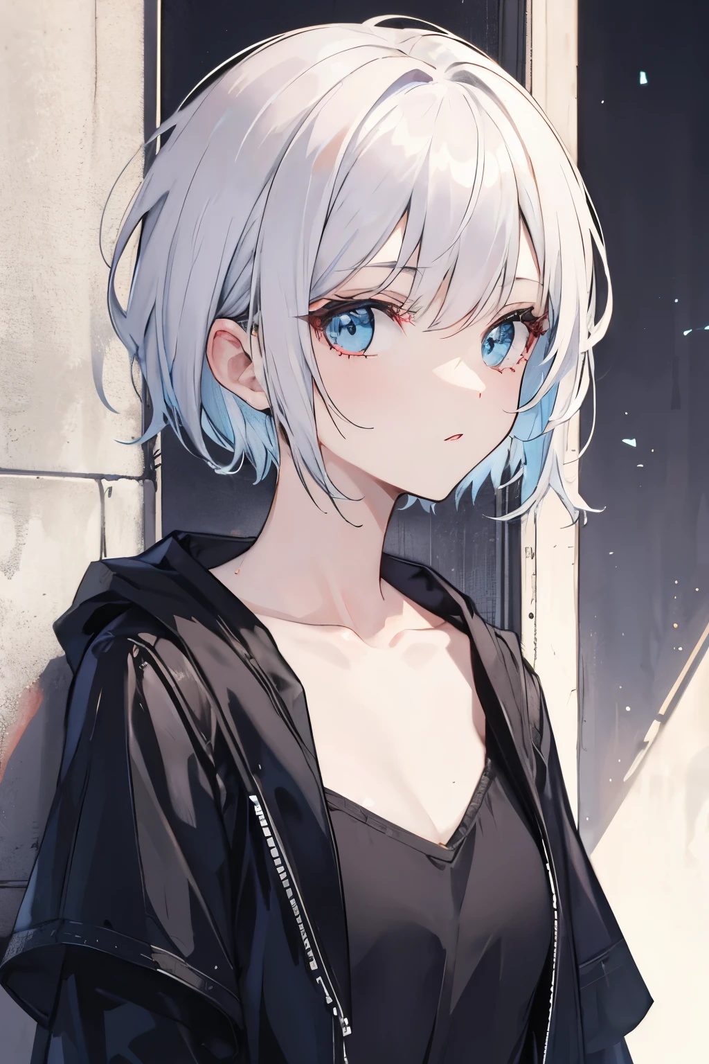 Cool girl short hair