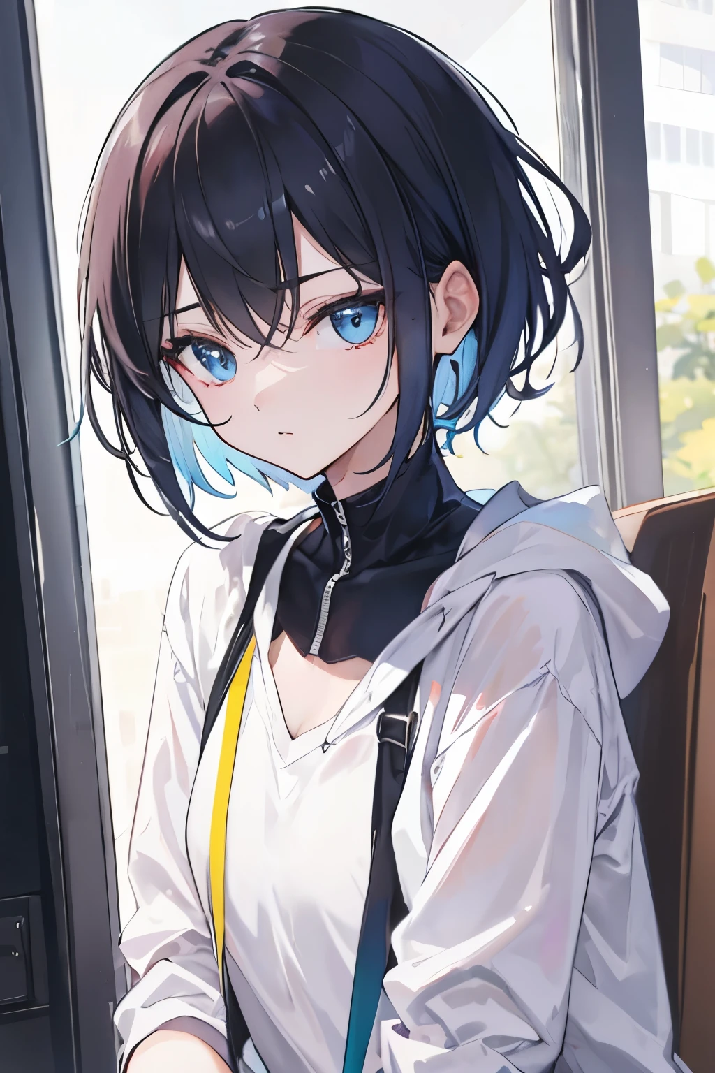 Cool girl short hair