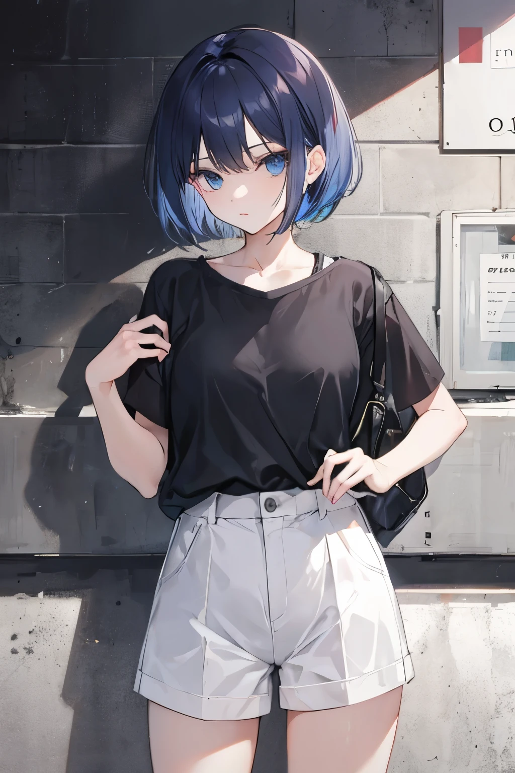 Cool girl short hair