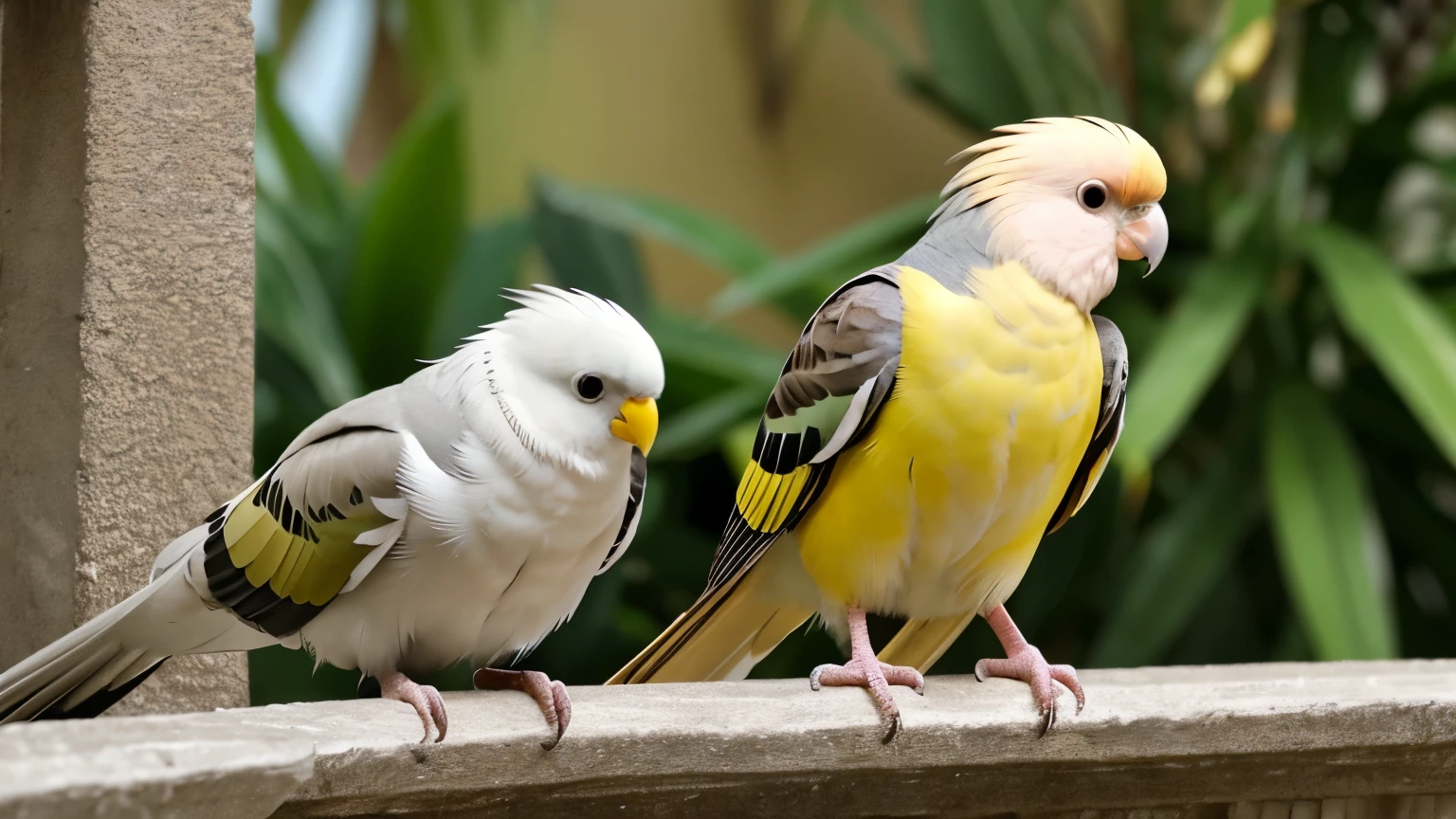 old cockatiel