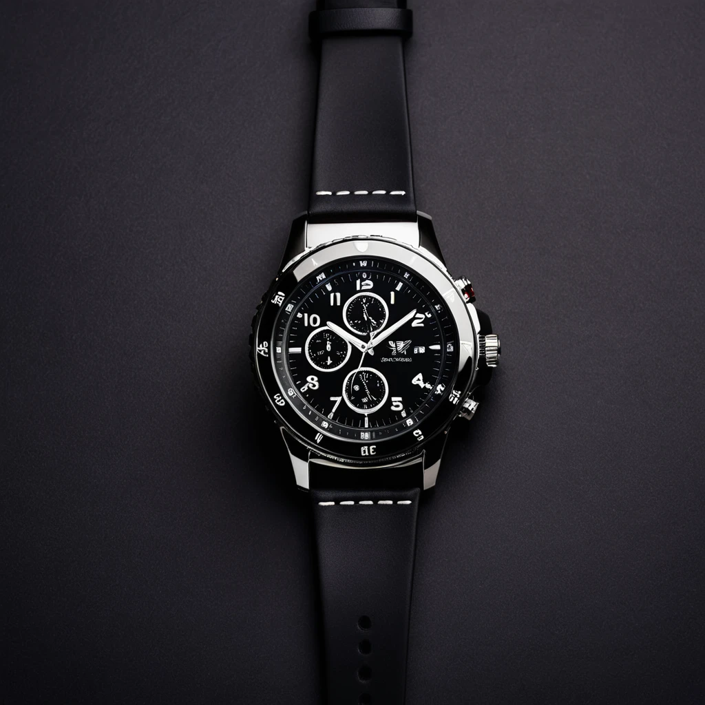 A classic packshot photo of a product (smartphone, watch, fashion accessory, etc.) on a plain background