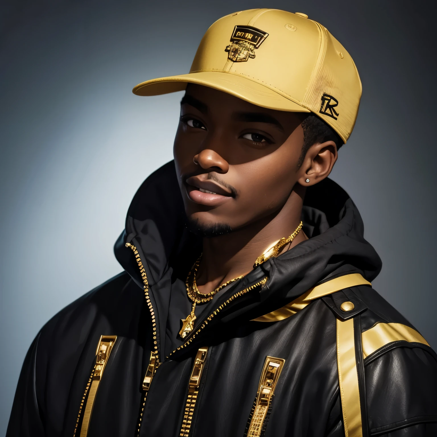 black kid with gold teeth
