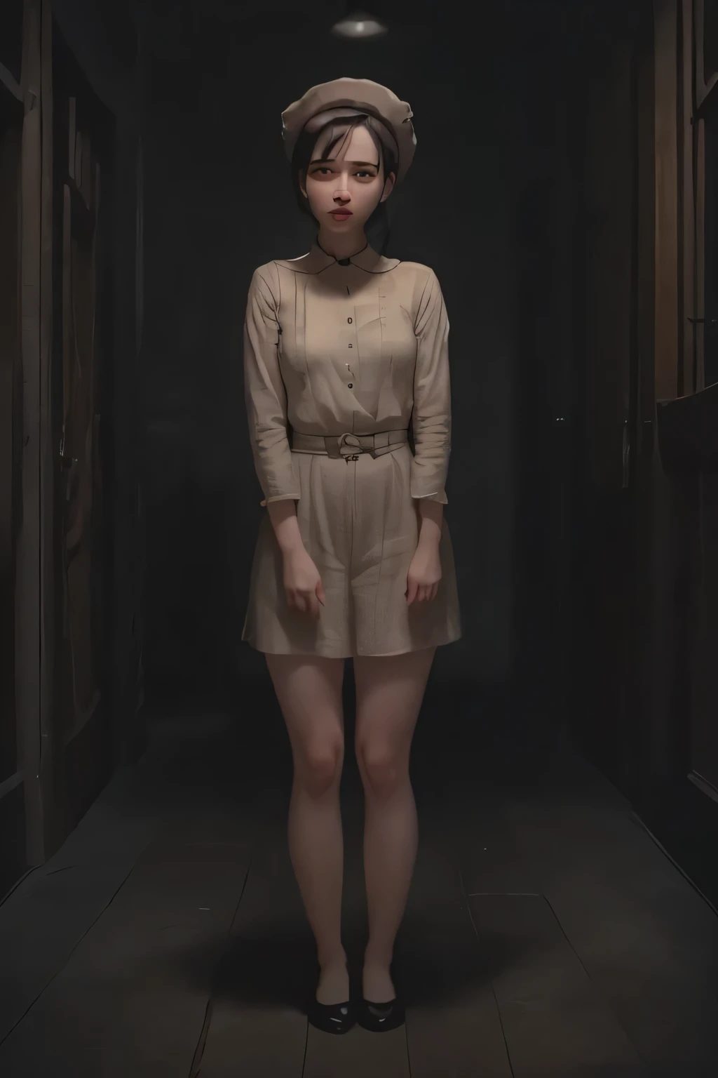 (high-energy rave:1.1),(photorealistic,vivid colors,extreme detail description),(sharp focus,ultra-detailed),(dark,moody),(glowing neon lights),oak wood bar,short haircut,knees on the stool,cocktail glasses,creepy foggy dancefloo, busty milf kneeing on the stool on drinking vodka from the bottle, extasy in her beer, i see huge hard nipple, hard techno beat lets her open her legs,