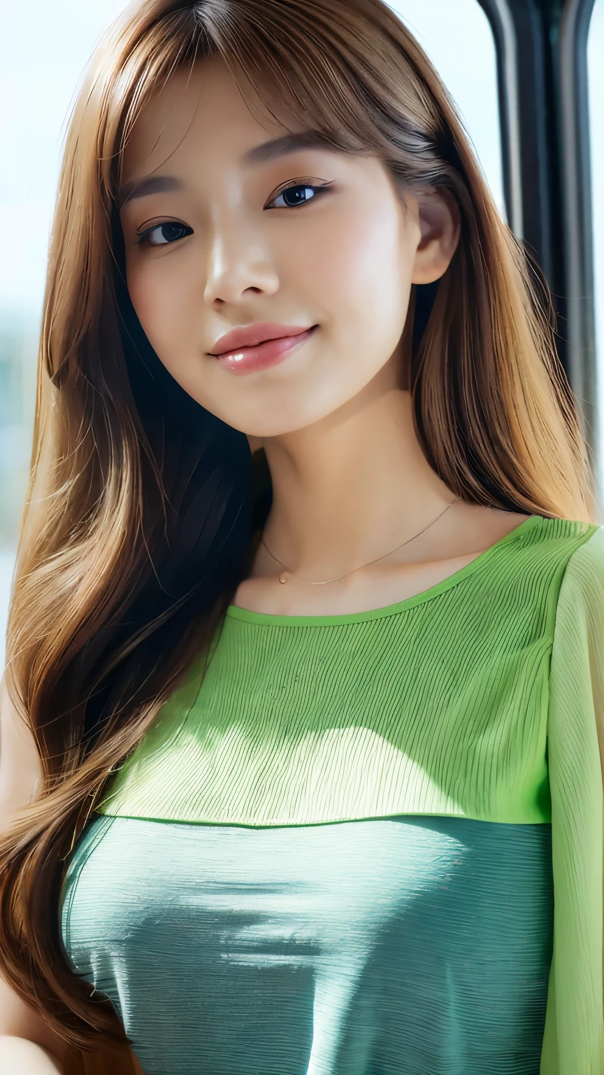 Matcha green blouse