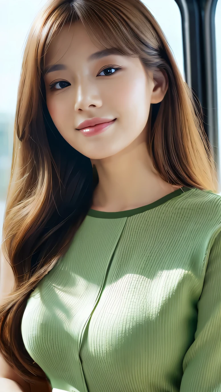 Matcha green blouse