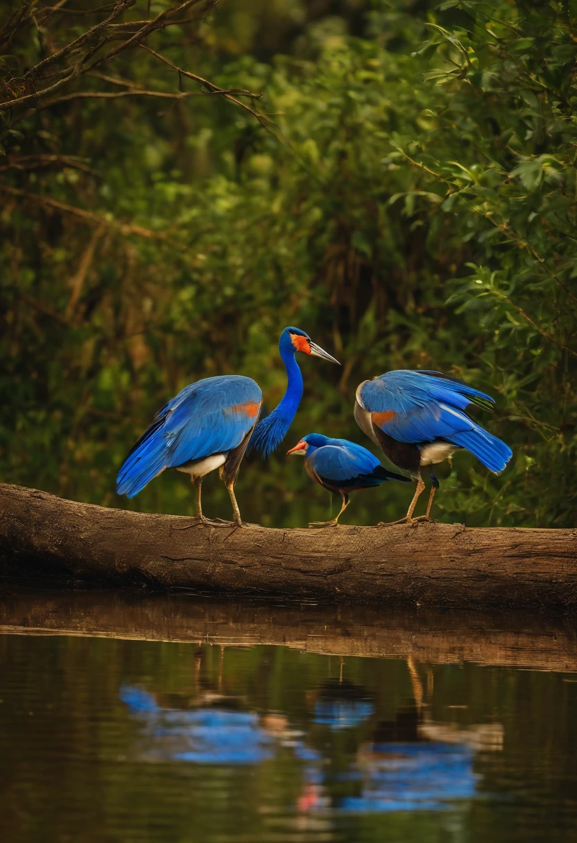 Title: "The Day Nature Needed a Hug" Once upon a time, in a beautiful corner of Rio Grande do Sul, where the birds sang happily and the trees danced in the wind, there lived a small community of animals in the Enchanted Forest.
